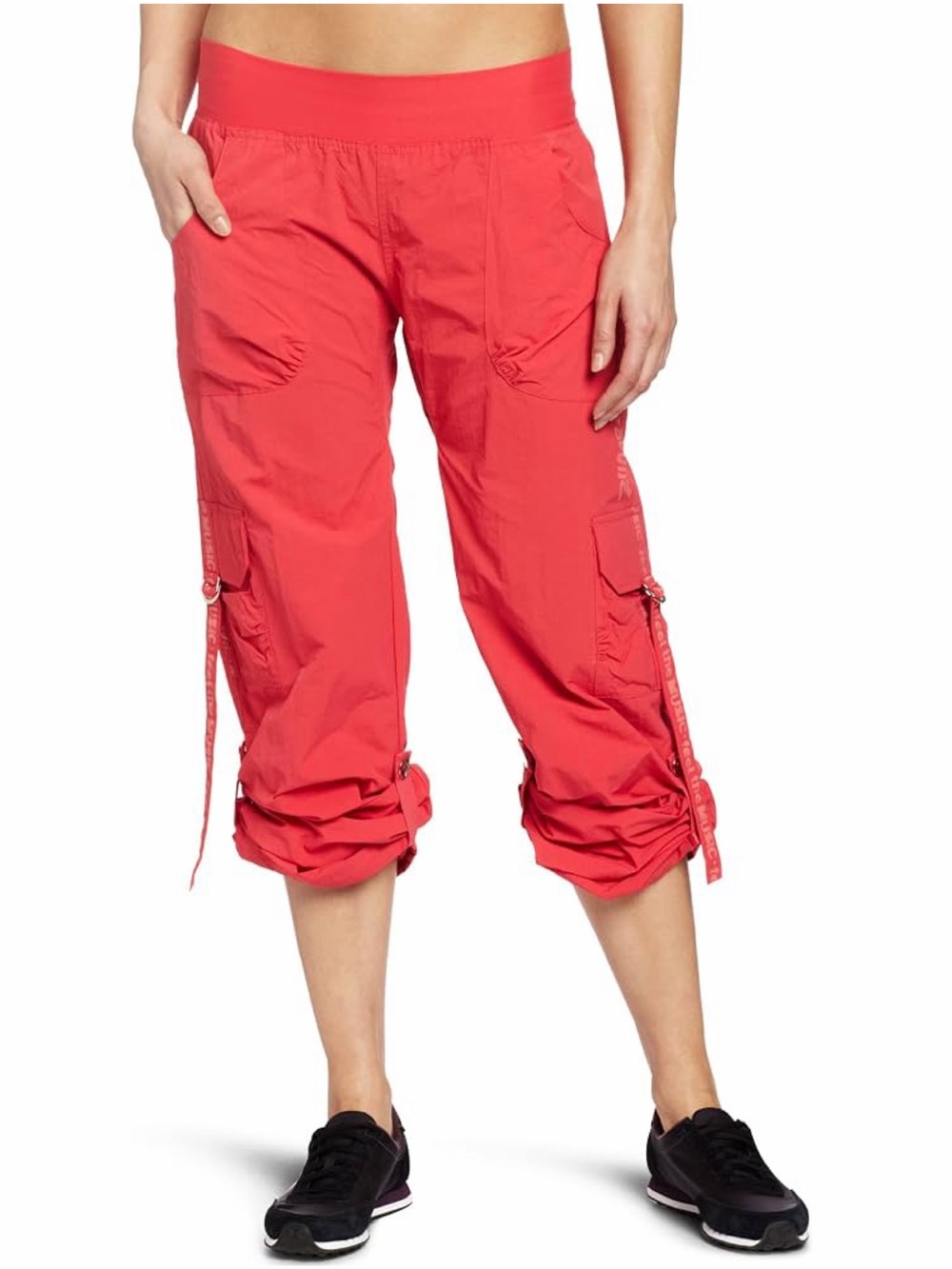 Zumba Feelin’ It Cargo Convertible Pants  Size M